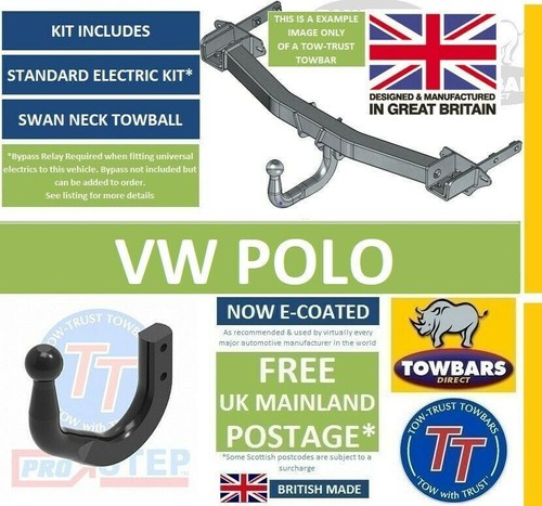 Towbar swan neck - towbar,