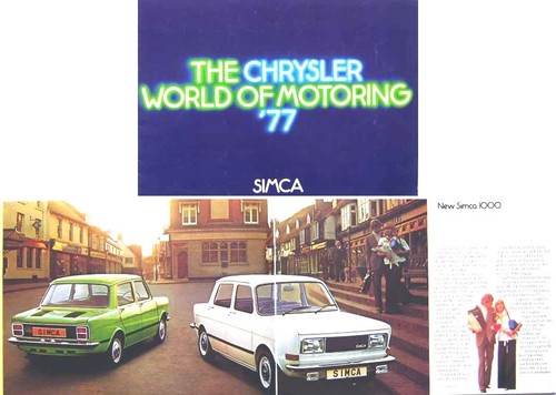 Simca 1000 1100 1976 - simca,
