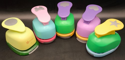 Job lot craft paper punches - job,