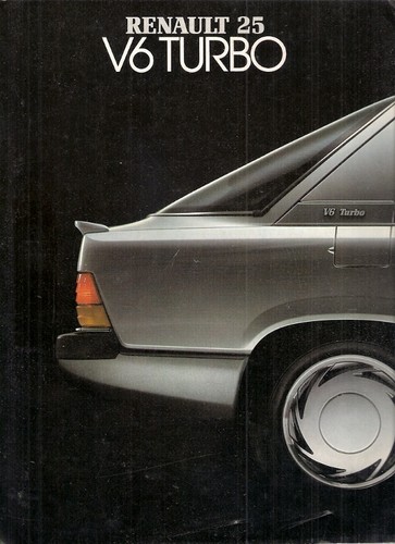 Renault turbo 1985 - 25, uk