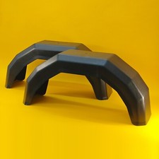 13 Inch Plastic Mudguards PAIR