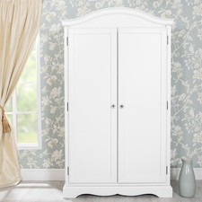 White Bedroom Furniture French Chest of Drawers, Bedside, Wardrobe, ROMANCE Bed