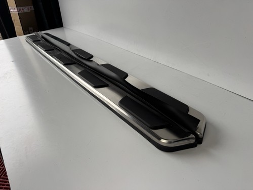 Aluminium side steps running - side,