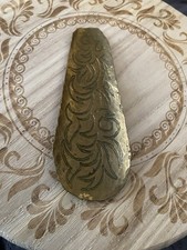 Vintage Brass Shoe Horn