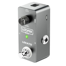 LEKATO Electic Guitar Looper Effect Pedal Single Loop Recording 300s 