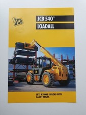 JCB 540-70 LOADALL SALES BROCHURE 