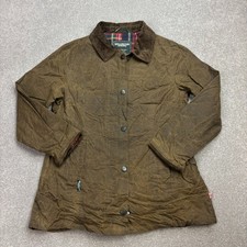 Wax Jacket Womens Medium Green