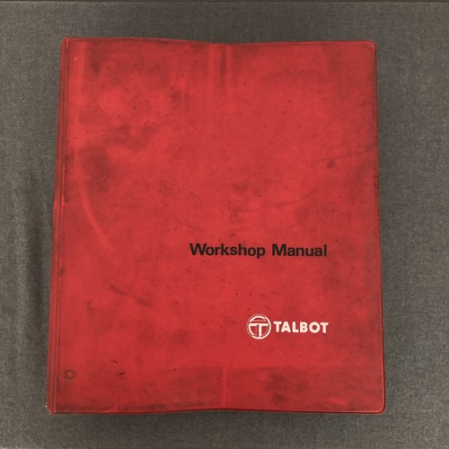 Vintage talbot tagora - vintage, workshop