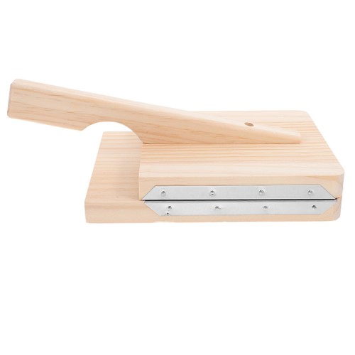 Pizza dough press wooden - ,