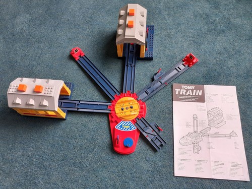 Vintage tomy train turntable - tomy,