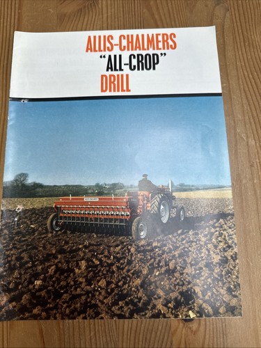 Allis chalmers all crop - all, drill