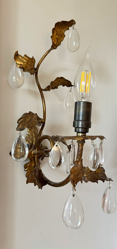 Viintage gold leaf - gold, wall