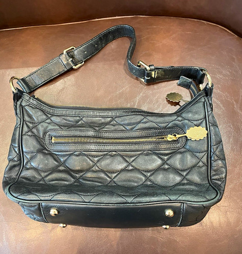 Lulu guinness black quilted - guinness,