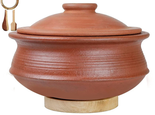 Handmade clay biryani - handmade, handi
