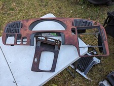 SAAB 9-5 burlwood Wood Dashboard Instrument Walnut Plate Fascia Rare 99-05