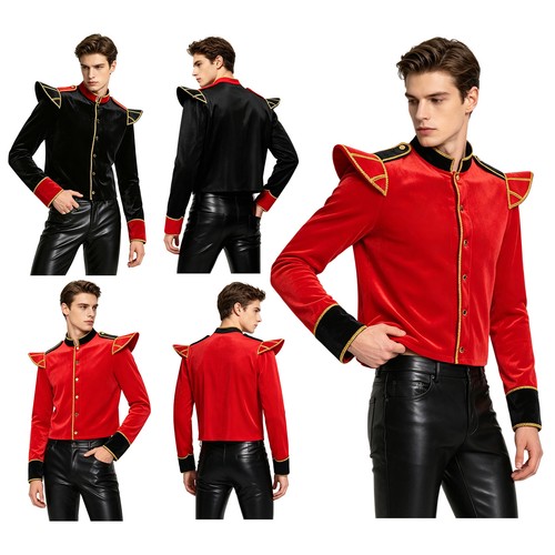 Men ringmaster coat top - uk,