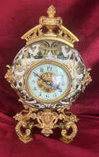 French Antique Gilt Mantle