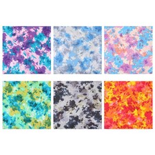 6pcs camouflage printed fabric patchwork sewing patchwork cloths for DIY