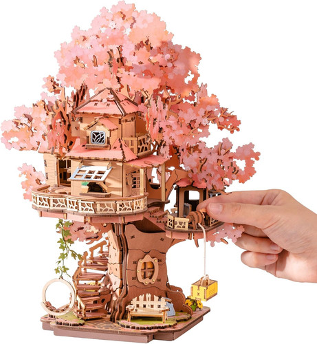 Rolife puzzle sakura tree - puzzle,
