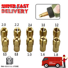10x Brass Drill Chuck Collet