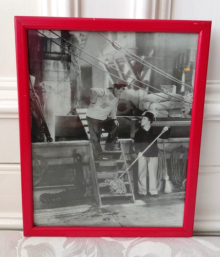 Vintage framed laurel and - vintage,