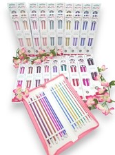 Knitting Needles KnitPro Zing Aluminium Single Point Metallic Needles 25cm 30cm