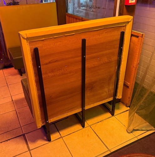 Upholstered restaurant booth - upholstered,