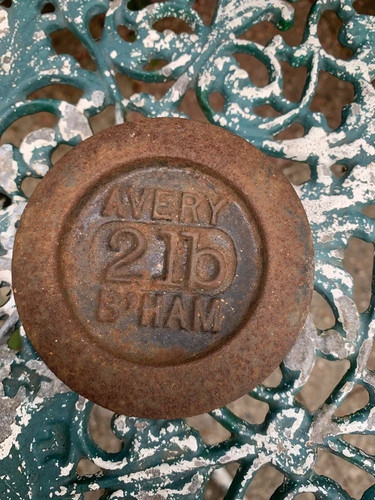 Vintage scale weight kitchen - weight,