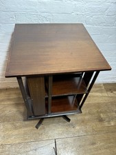 Antique Mahogany Revolving Bookcase . Free Delivery Available