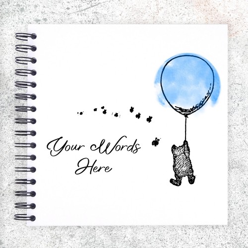 Personalised blue balloon - personalised,