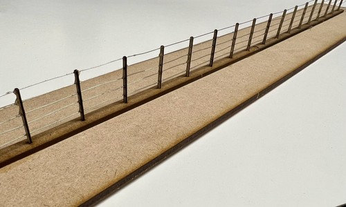 Laser cut 5ft fence posts - cut,