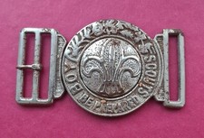 Vintage Boy Scouts Metal Belt