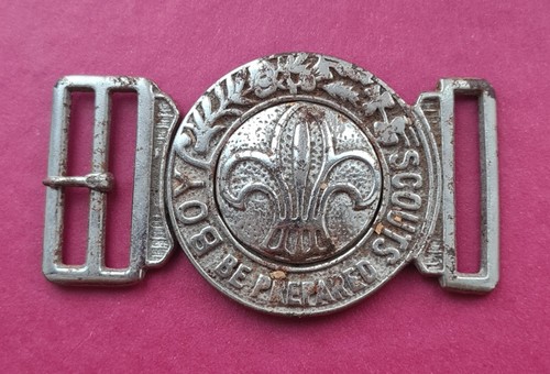 Vintage boy scouts - metal, belt