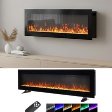 LED Fireplace Media Wall Fire