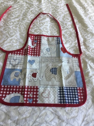 Vintage pvc child apron - pvc,