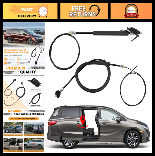 Sliding door cable kit for - sliding,
