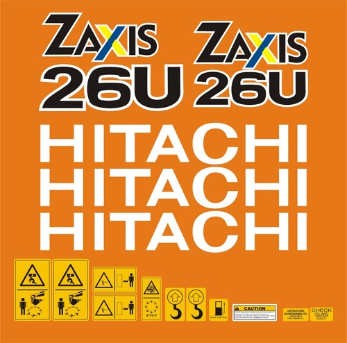 Hitachi zaxis 26u mini - 26u,