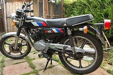 Motorcycle Seat Cover  KAWASAKI KH100 ES Complete With Strap 