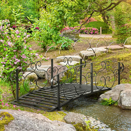 184cm arch garden bridge - 184cm,