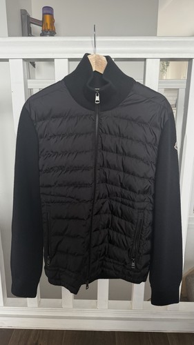Moncler black padded - moncler,