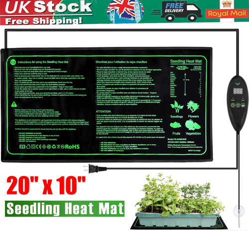 Seedling heat mat with - seedling,