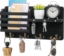 Rustic Wall-Mounted Key Holder