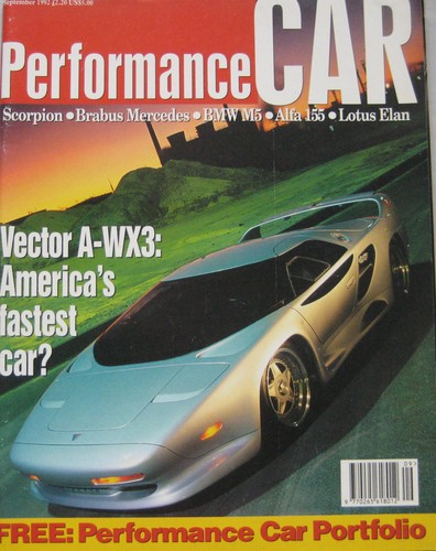 Performance car 1992 - performance, 09/1992