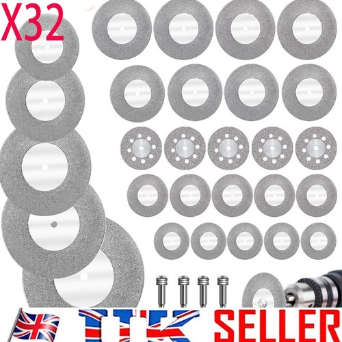 32pc diamond cutting discs - 32pc,
