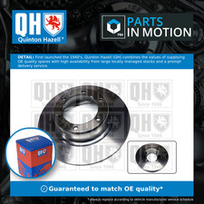 2x Brake Discs Pair Solid fits