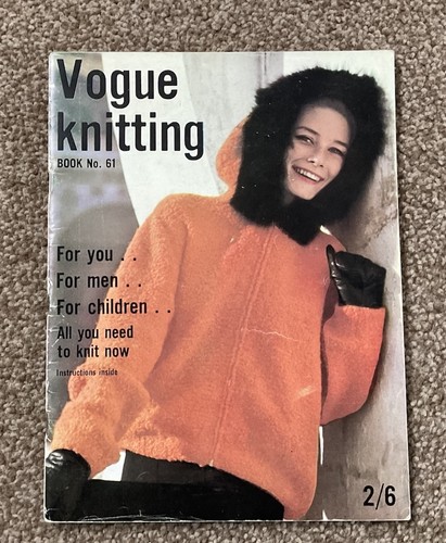 Vintage vogue knitting book - vintage,