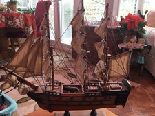 Vintage Hms Victory Wooden