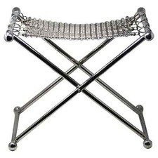 Chainmail Camping Sculpture