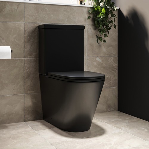 Matt black close - black, coupled