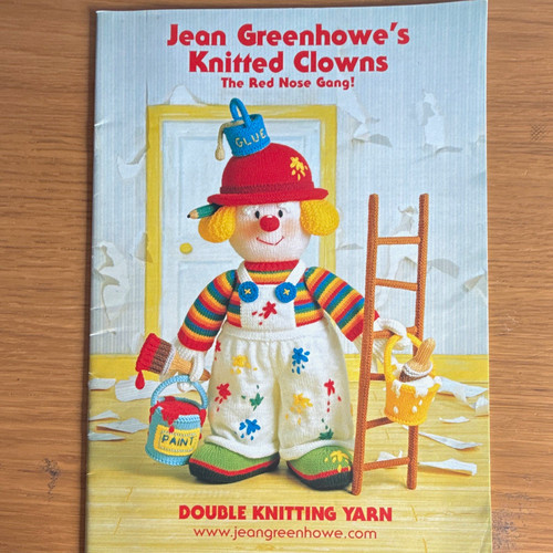 Jean greenhowe knitted - jean, clowns